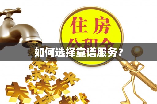 临沭如何选择靠谱服务？